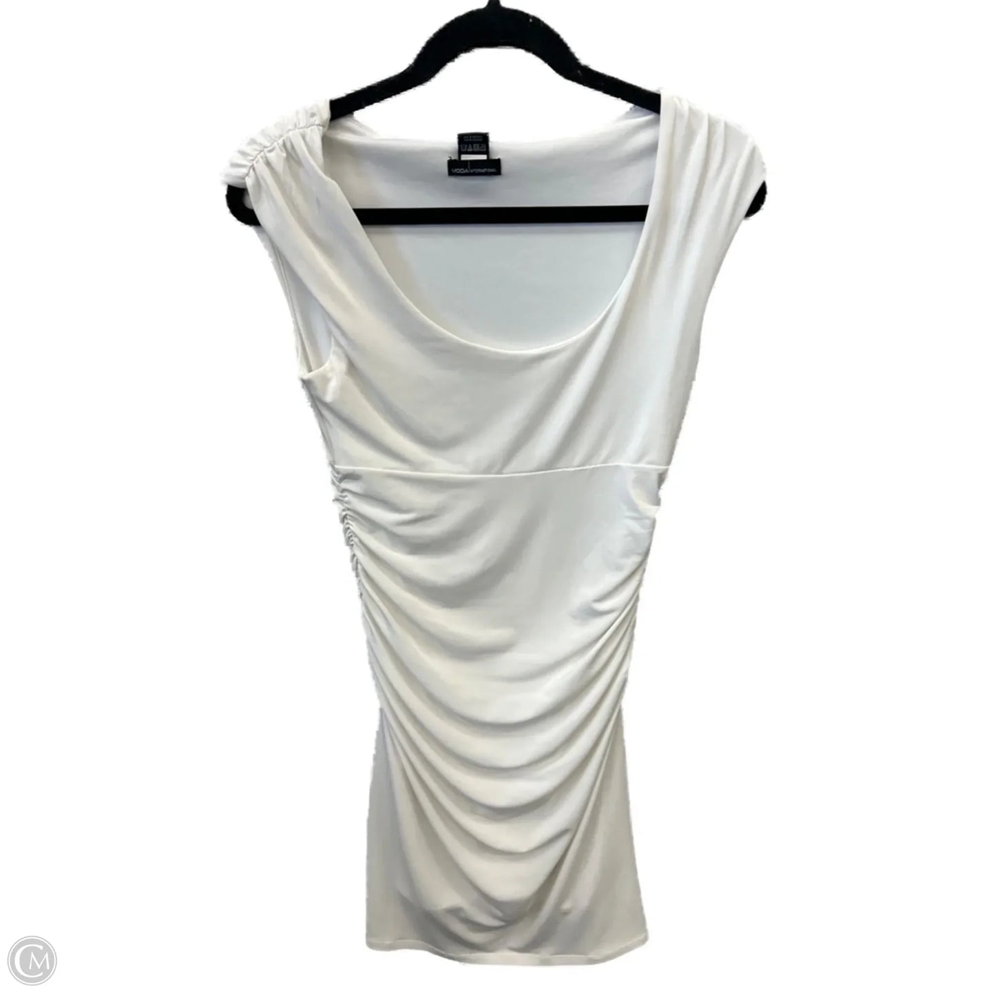Dress Casual Midi By Clothes Mentor In White, Size: S