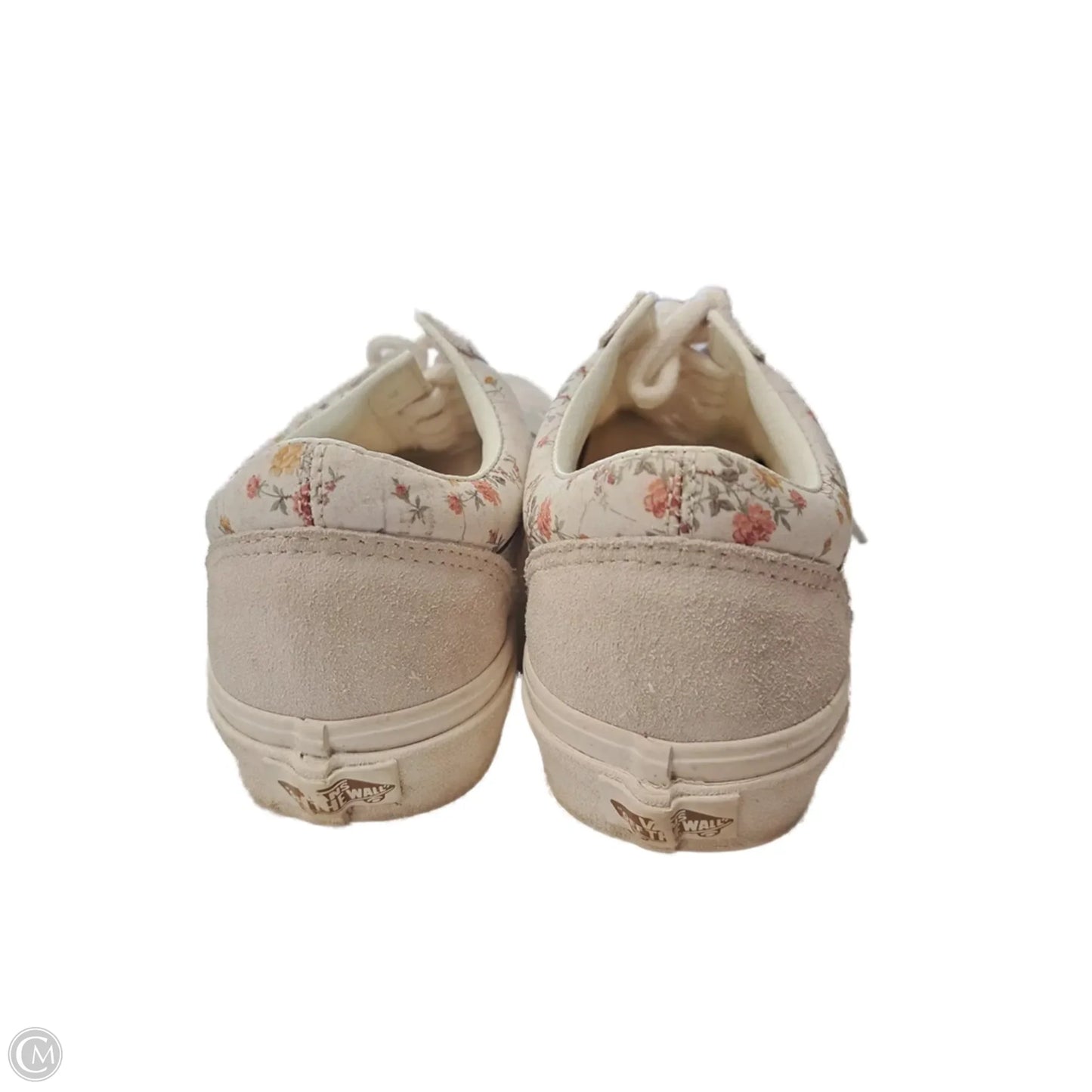 Shoes Sneakers By Vans In Floral Print, Size: 7