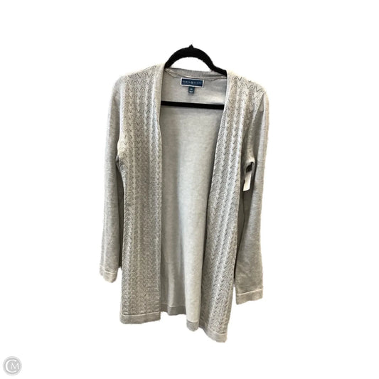 Cardigan By Karen Scott In Grey, Size: Xs