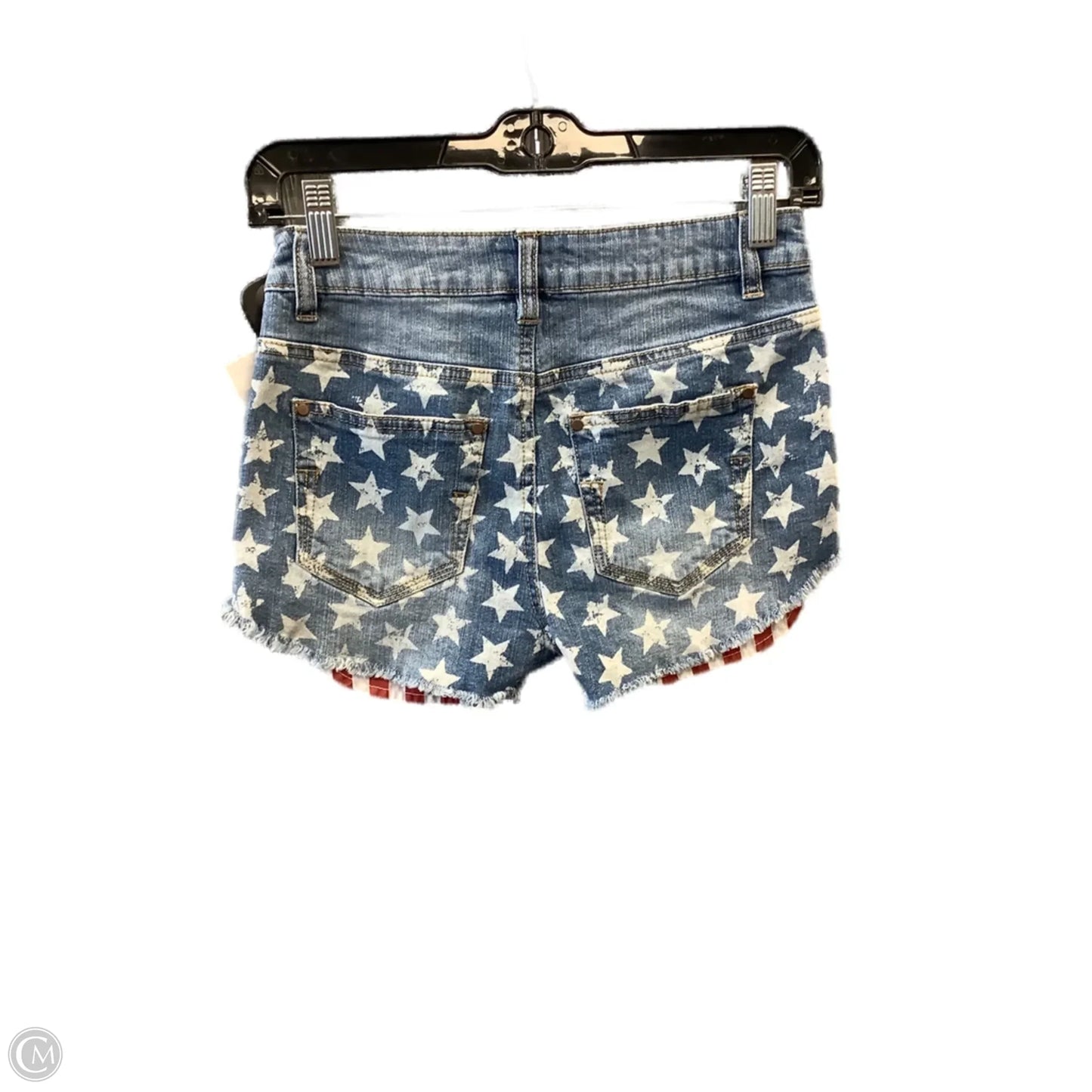 Shorts By Tobi In Blue Red & White, Size: 2
