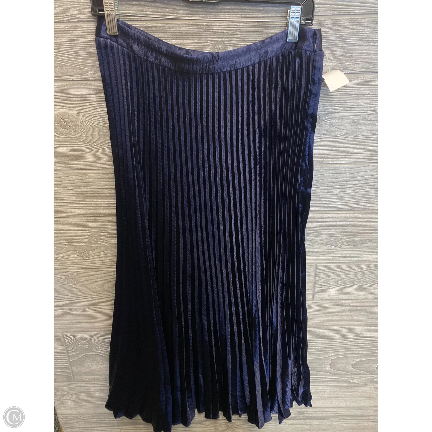 Skirt Midi By Express In Blue, Size: 8