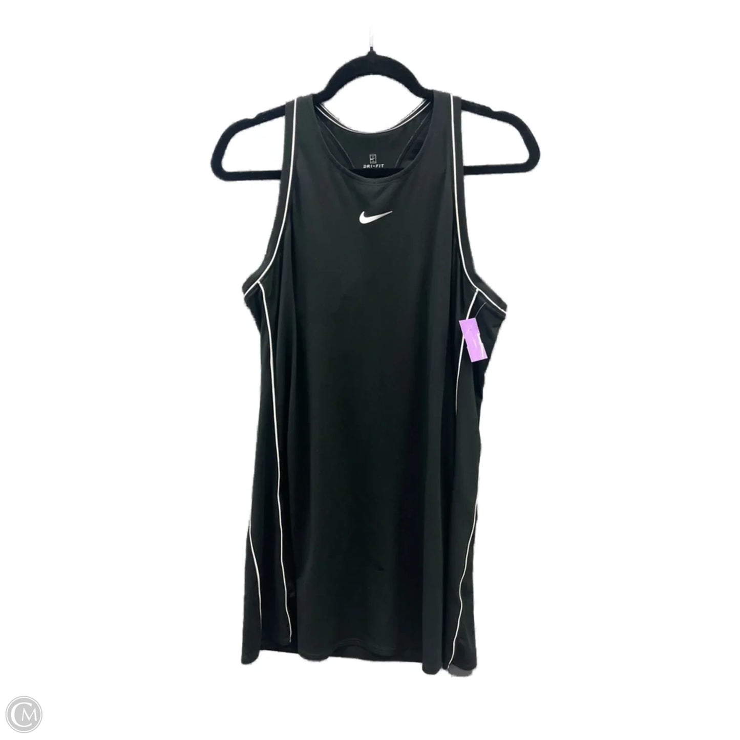Athletic Dress By Nike In Black, Size: L