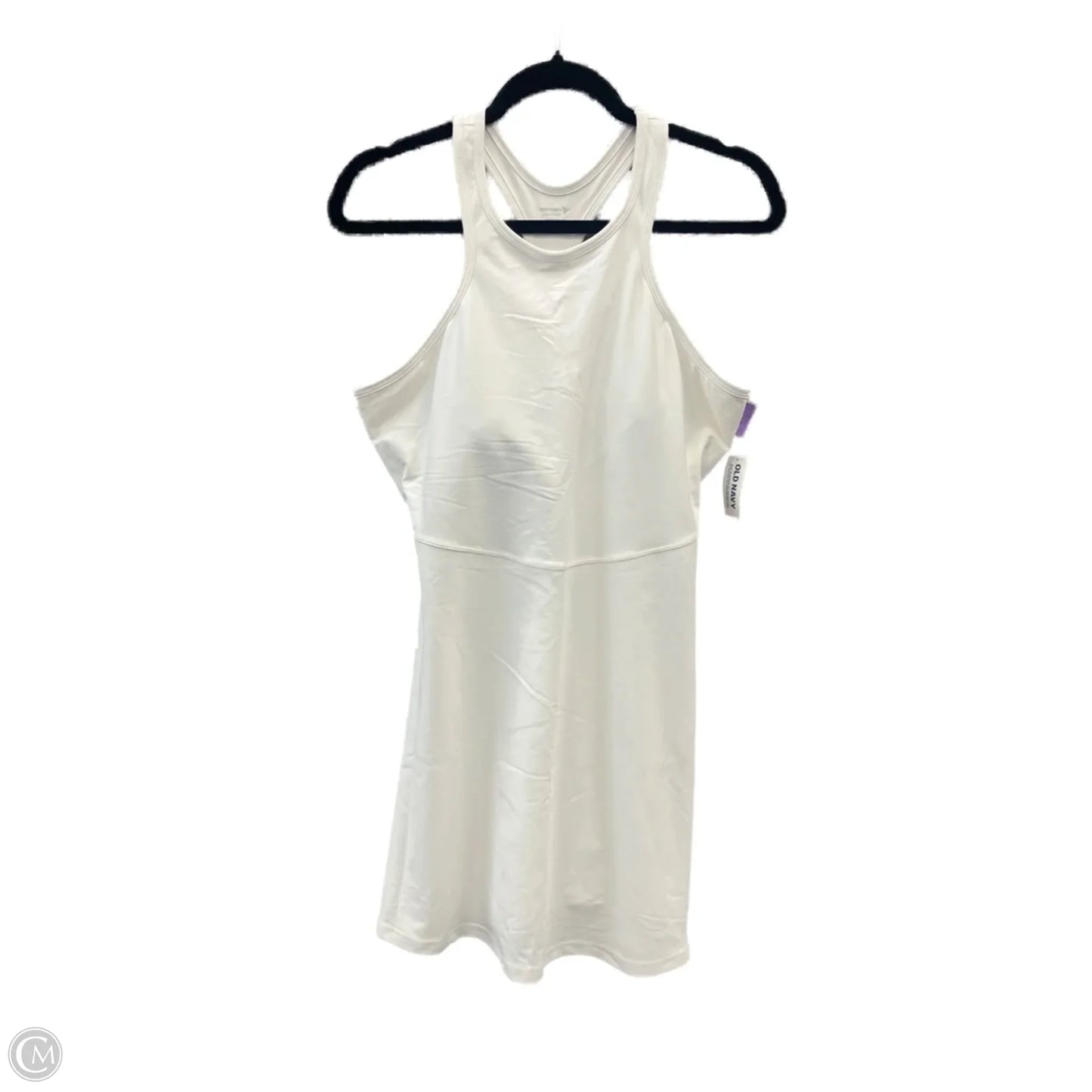 Athletic Dress By Old Navy In White, Size: L