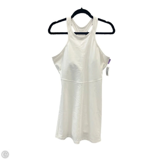 Athletic Dress By Old Navy In White, Size: L
