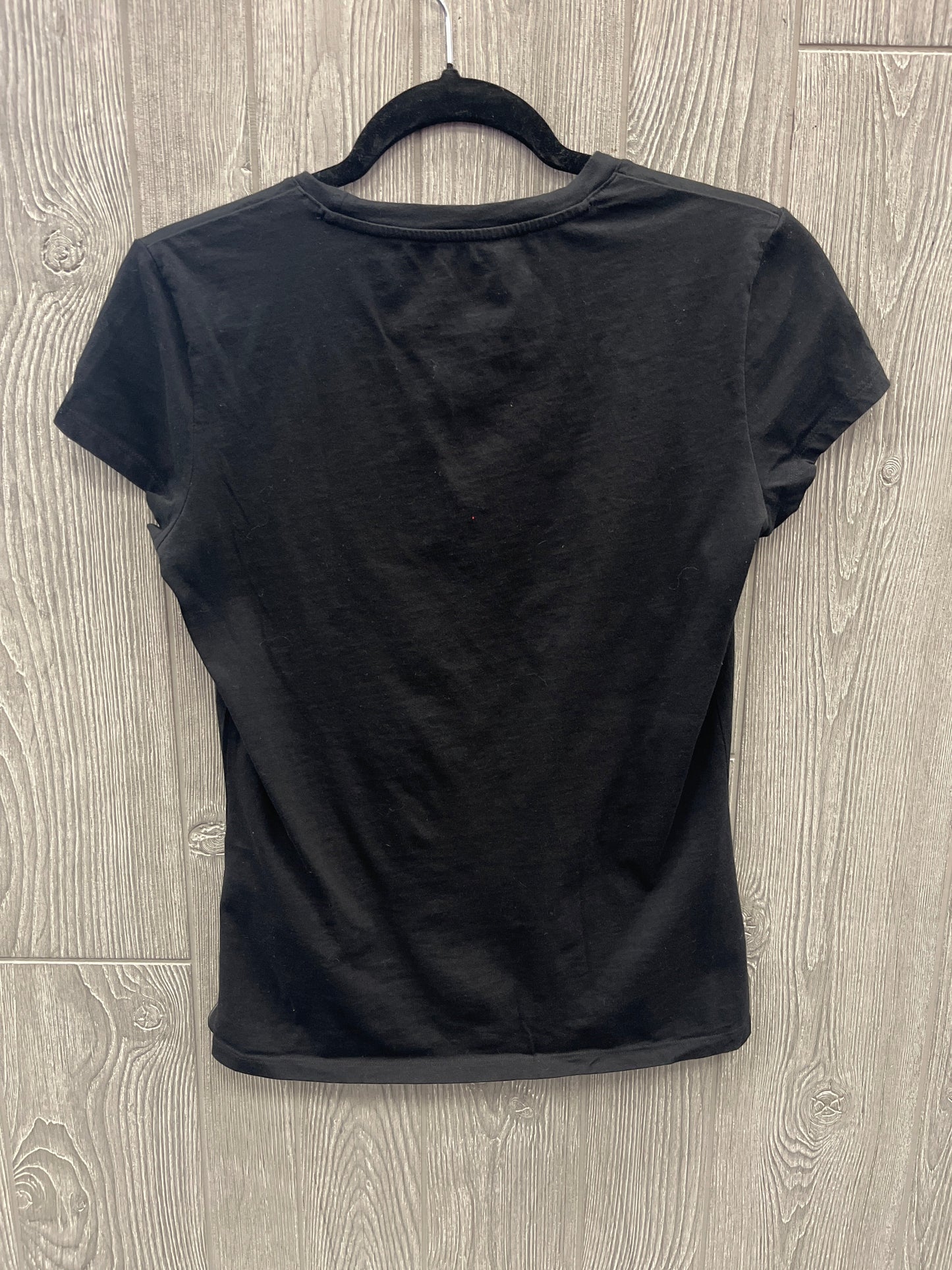 Top Short Sleeve By Armani Exchange In Black, Size: M