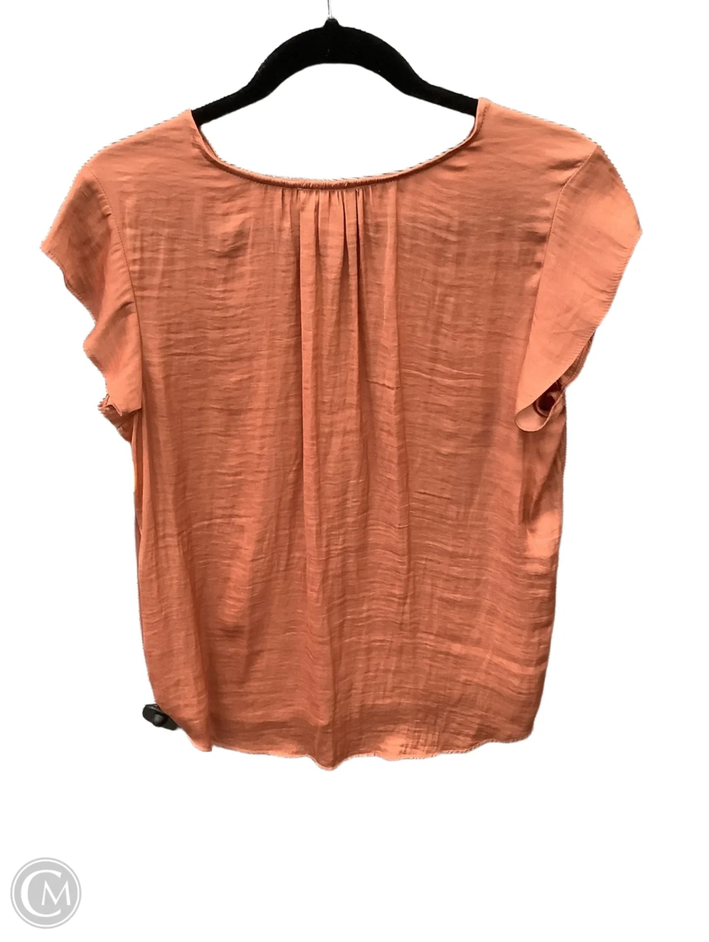 Top Short Sleeve By Rachel Zoe In Orange, Size: M