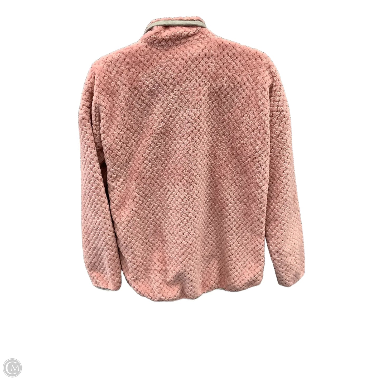 Jacket Faux Fur & Sherpa By Simply Southern In Pink, Size: S