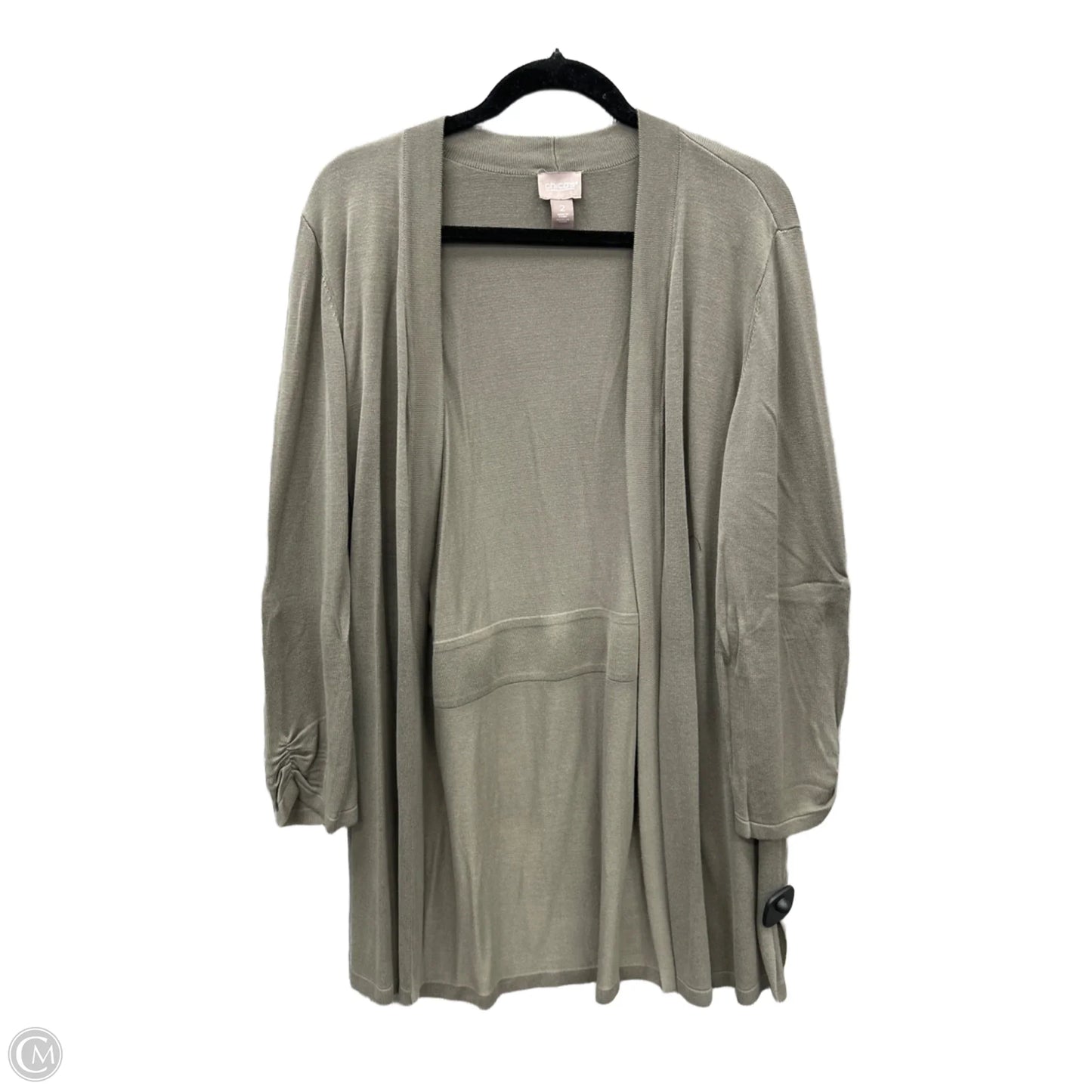 Cardigan By Chicos In Green, Size: L