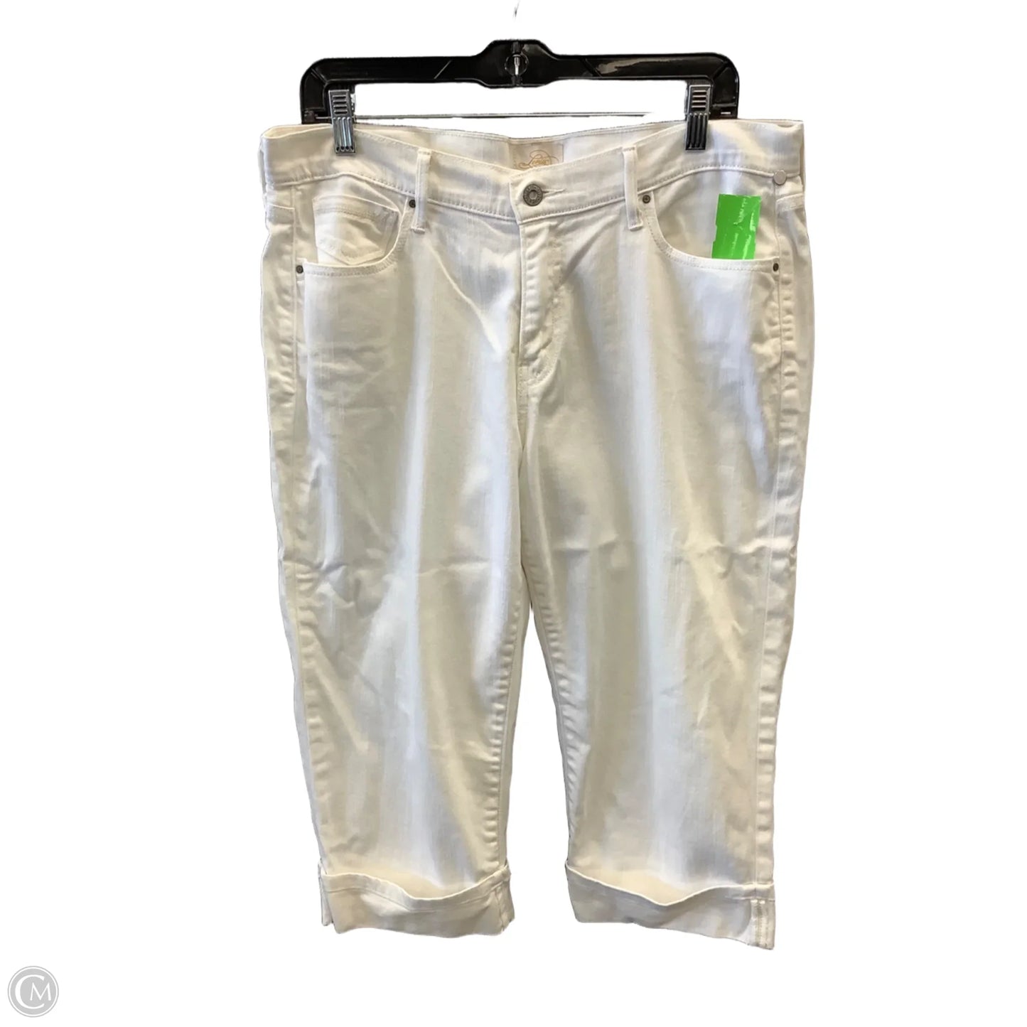 Capris By Levis In White, Size: 12