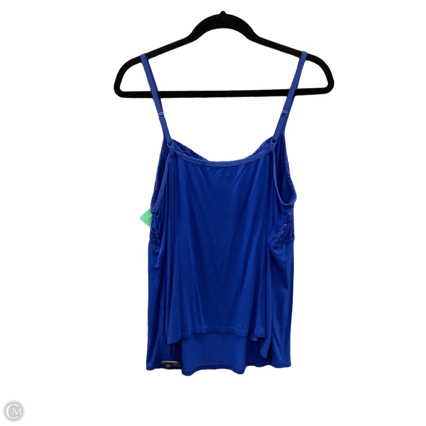 Top Cami By Lane Bryant In Blue, Size: 1x