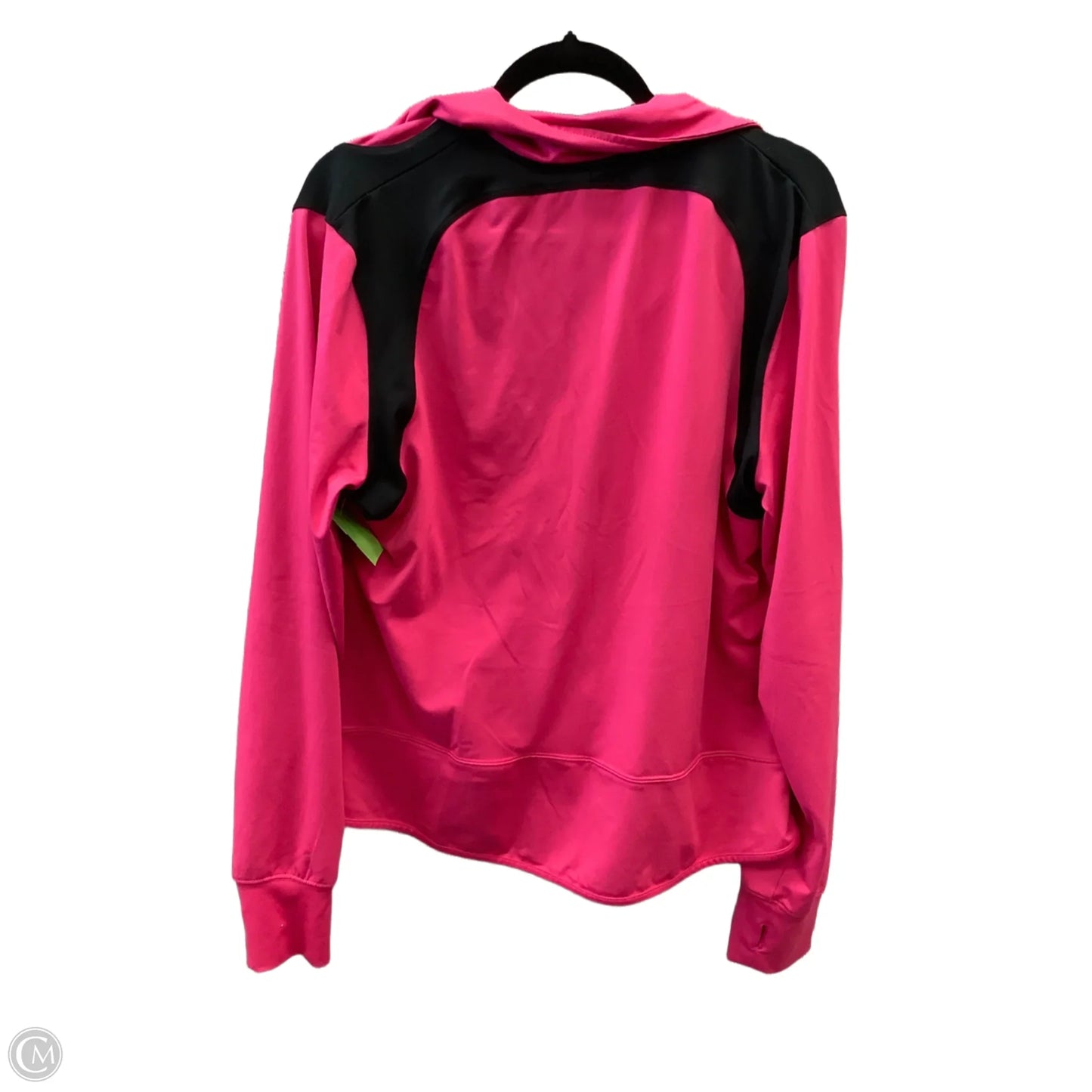 Athletic Jacket By Champion In Pink, Size: Xl