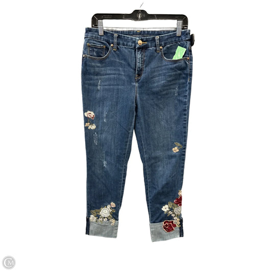 Jeans Skinny By Chicos In Blue Denim, Size: 0