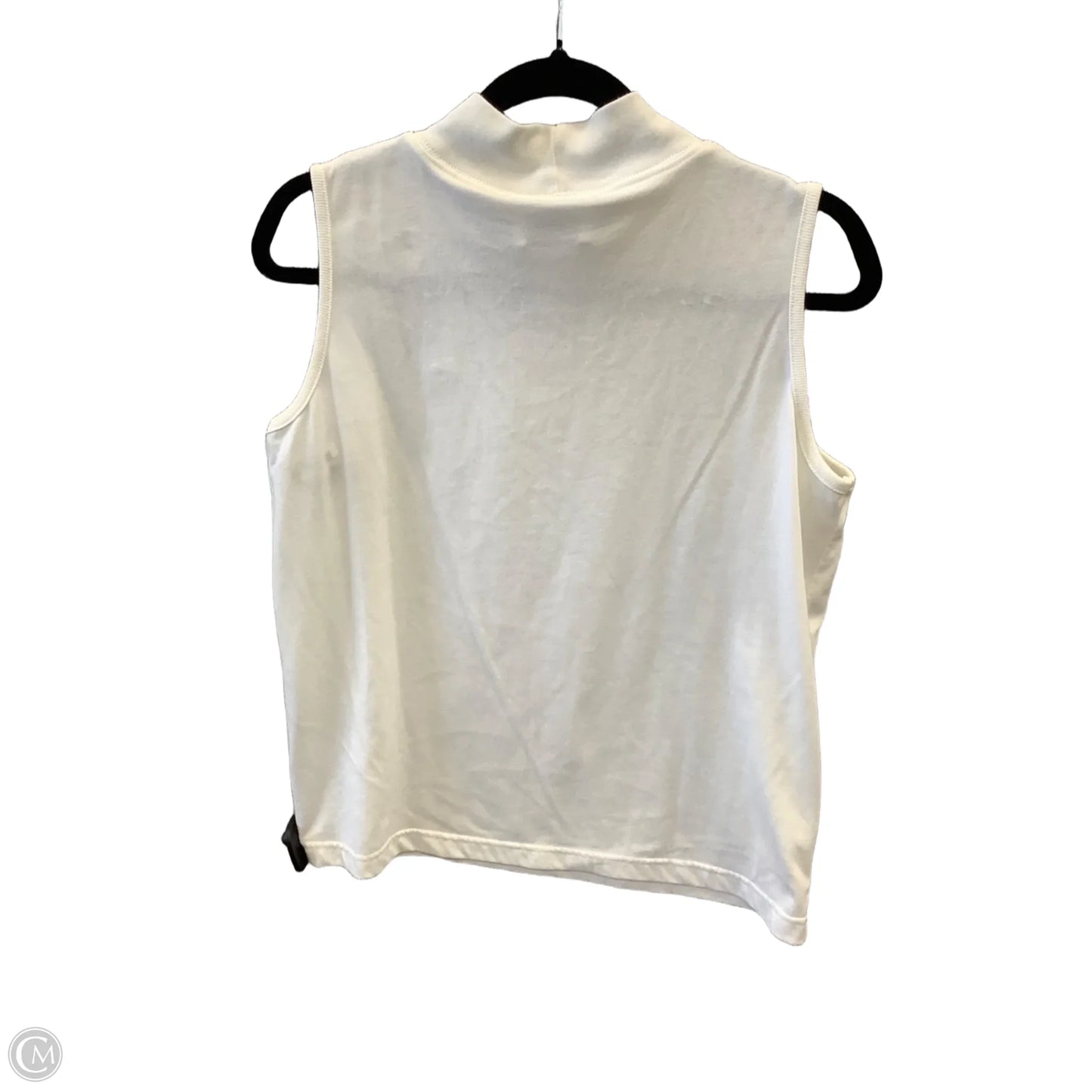 Top Sleeveless By Christopher And Banks In White, Size: M