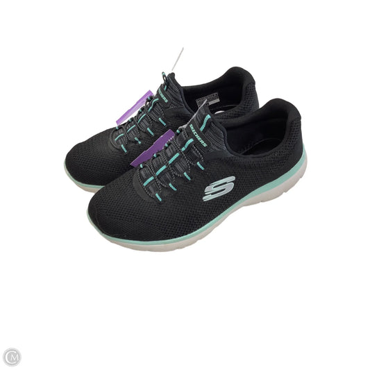Shoes Athletic By Skechers In Blue, Size: 6.5