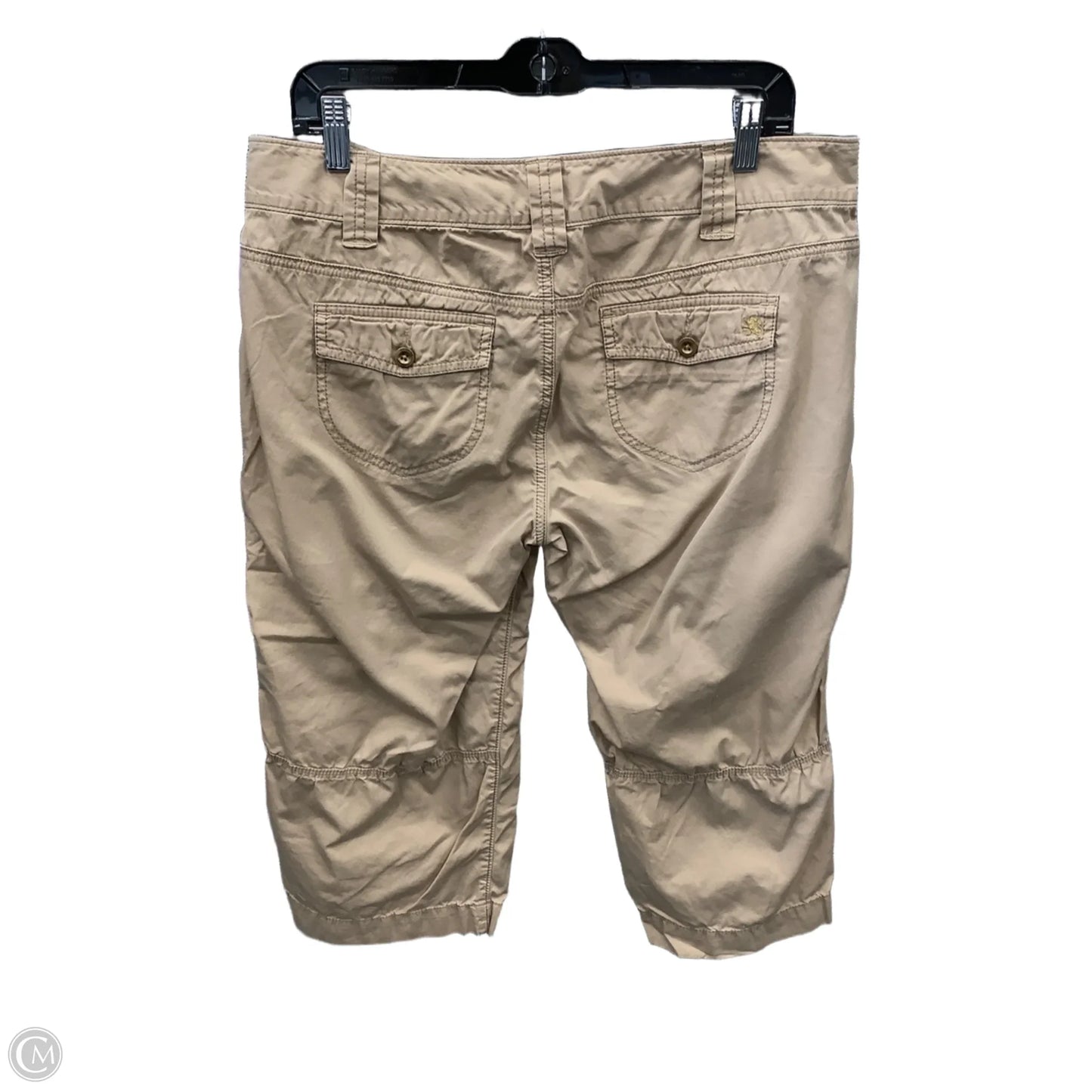 Capris By Express In Tan, Size: 12