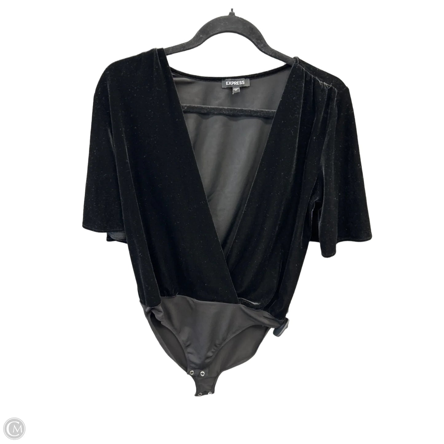 Bodysuit By Express In Black, Size: S