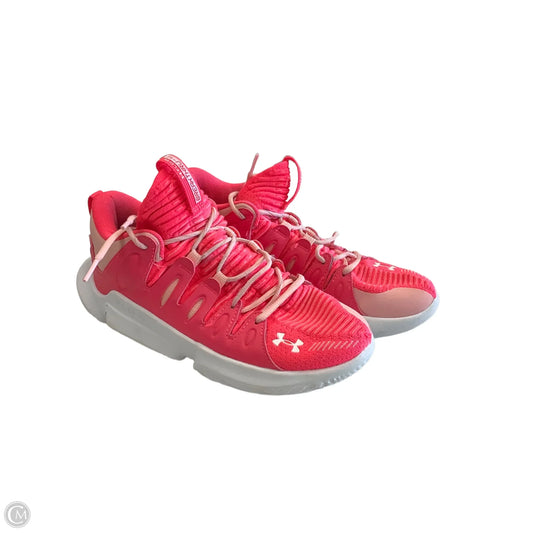 Shoes Athletic By Under Armour In Pink, Size: 8