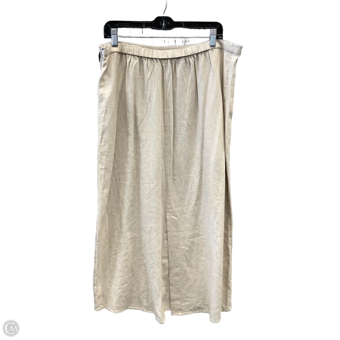 Skirt Maxi By Old Navy In Tan, Size: 14