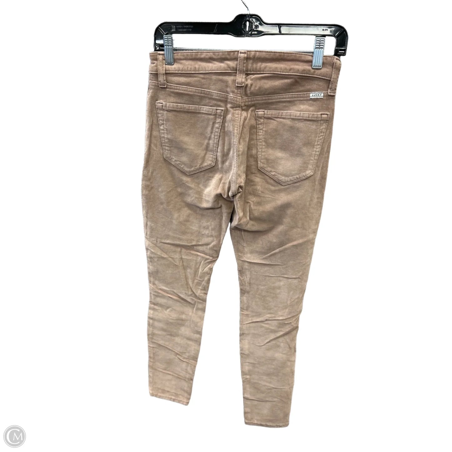 Pants Corduroy By Lucky Brand In Mauve, Size: 0