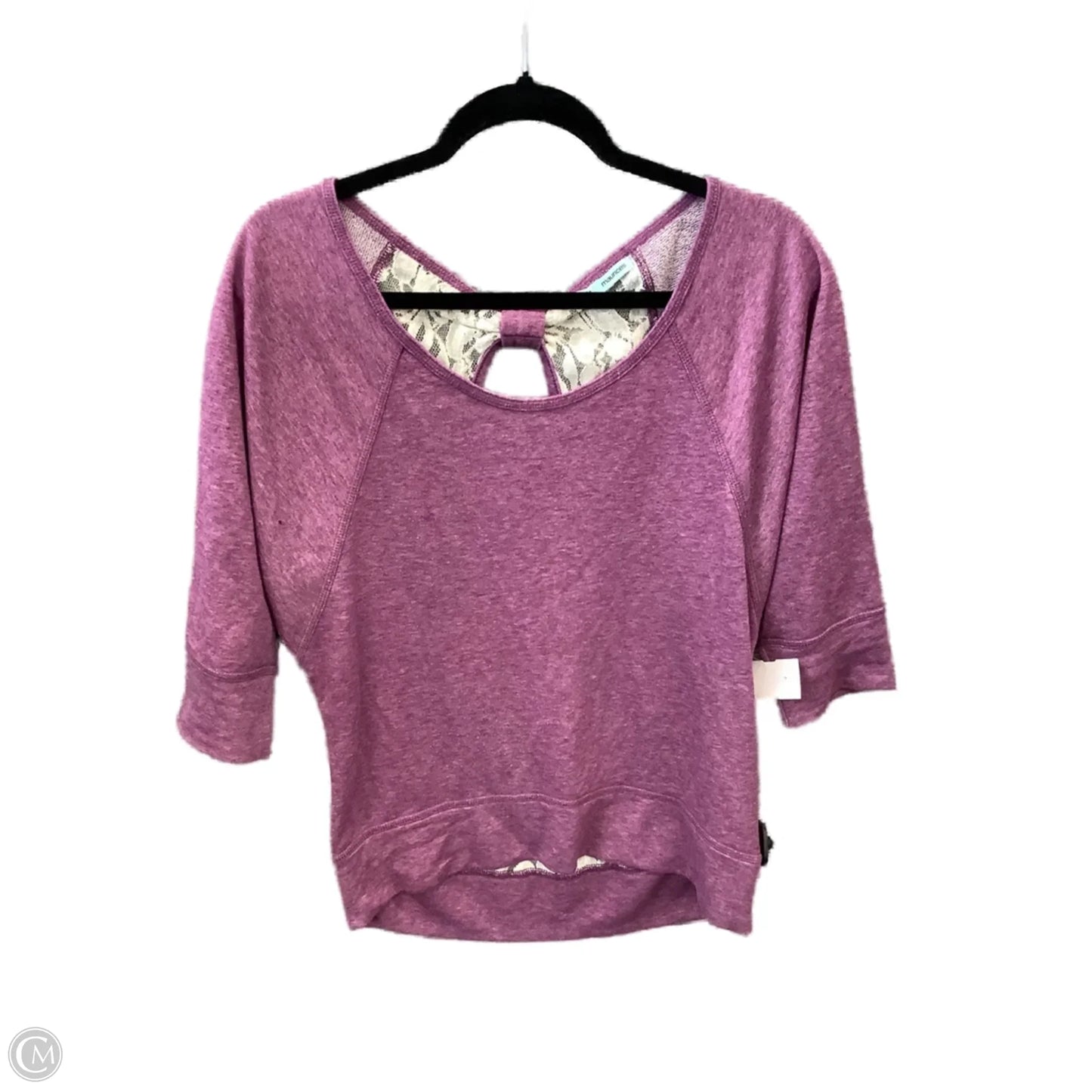 Sweatshirt Collar By Maurices In Purple, Size: M
