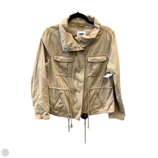 Jacket Utility By Old Navy In Tan, Size: M
