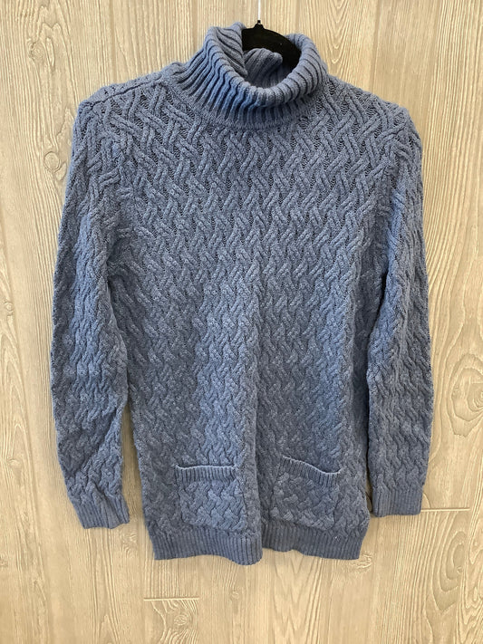 Sweater By Jeanne Pierre In Blue, Size: L