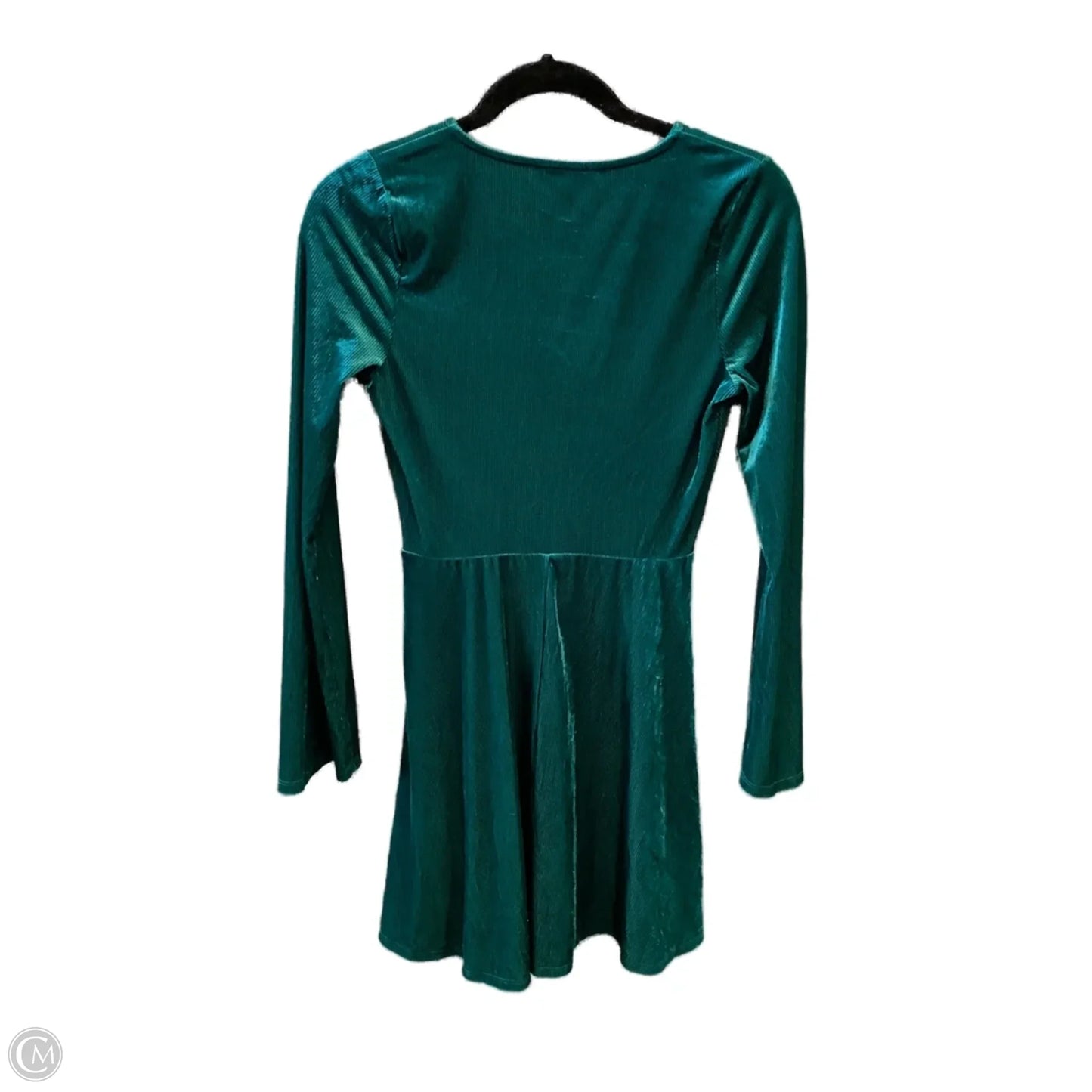 Dress Casual Short By Express In Green, Size: Xs