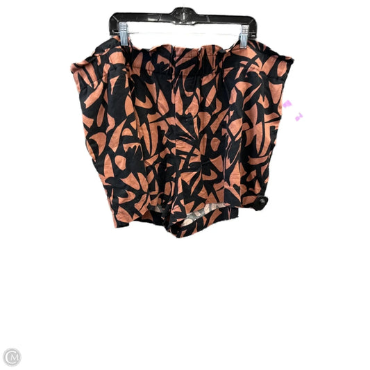 Shorts By A New Day In Black & Brown, Size: 20