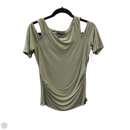 Top Short Sleeve By White House Black Market In Green, Size: S
