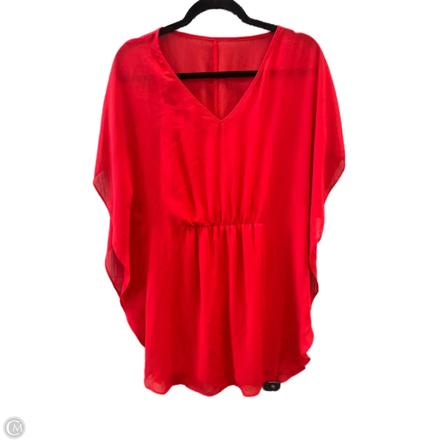 Dress Casual Short By Express In Red, Size: Xs