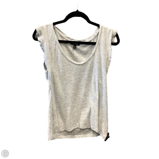 Top Short Sleeve By Express In Grey, Size: S