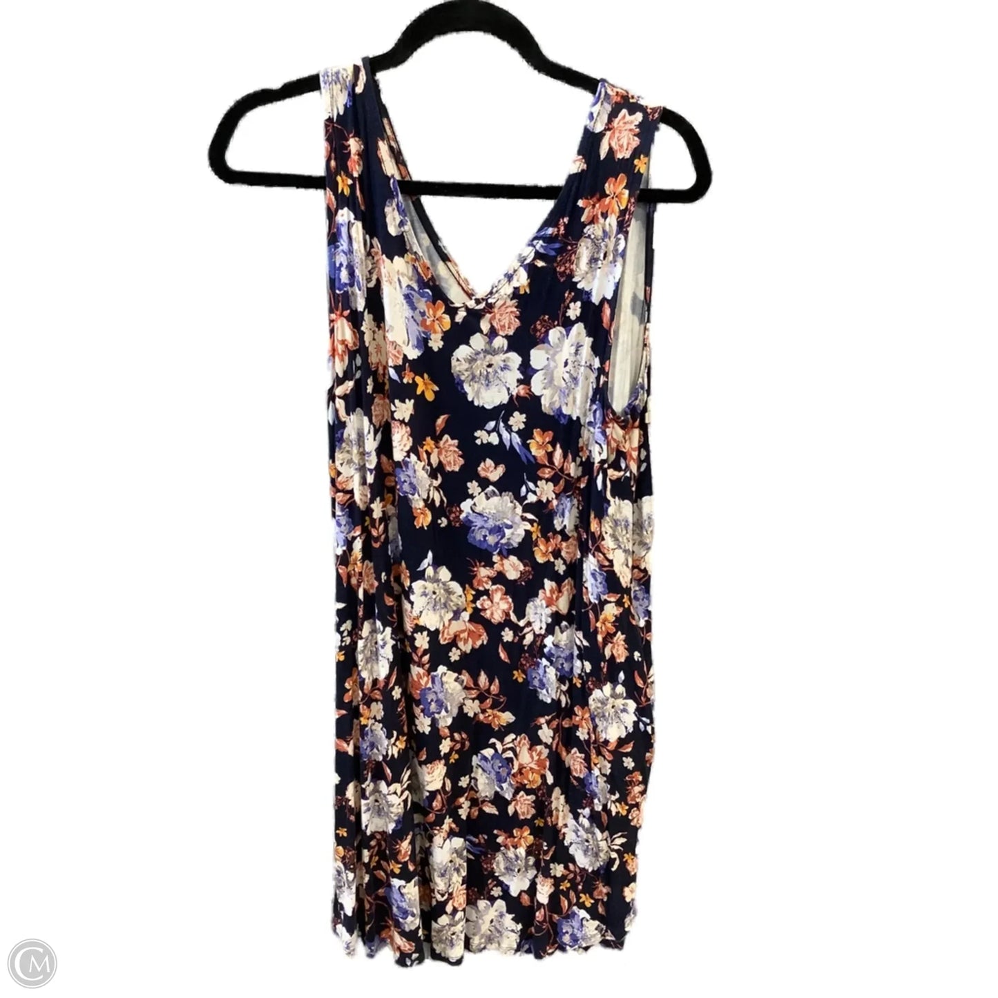 Dress Casual Midi By Maurices In Blue, Size: L