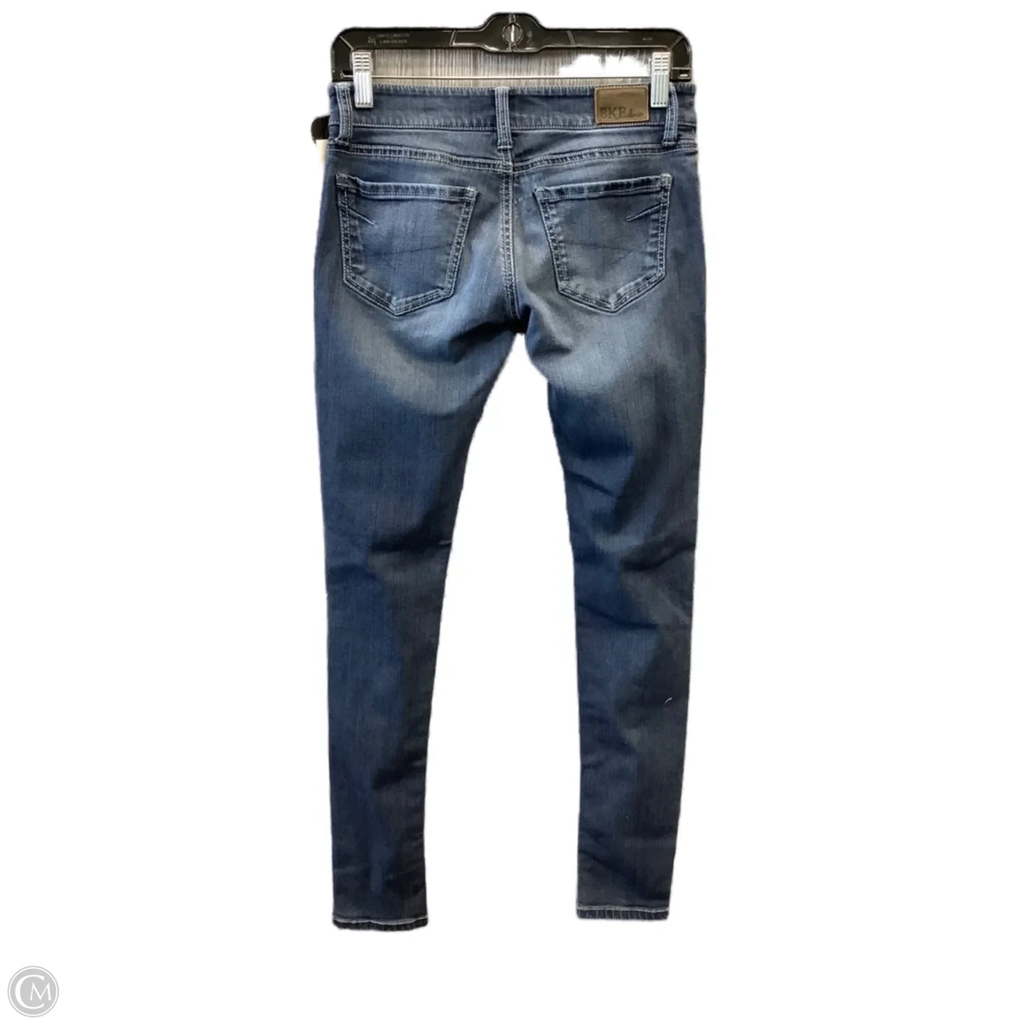 Jeans Skinny By Bke In Blue Denim, Size: 0