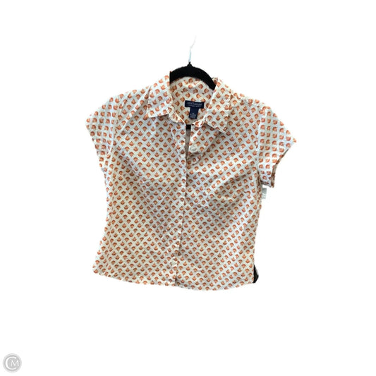 Top Short Sleeve By Ann Taylor In Multi-colored, Size: Mp