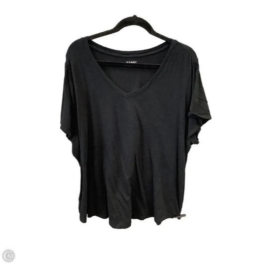 Top Short Sleeve Basic By Old Navy In Black, Size: 2x