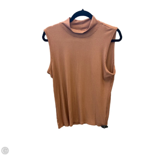 Top Sleeveless By Rachel Zoe In Brown, Size: Xl