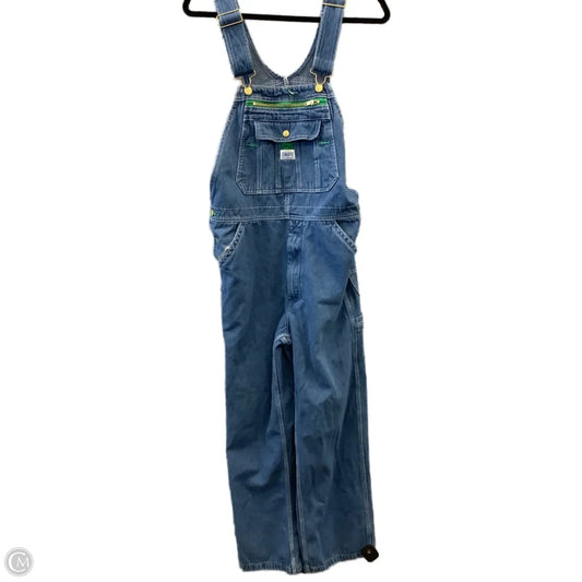 Overalls By Cme In Blue Denim, Size: Xl