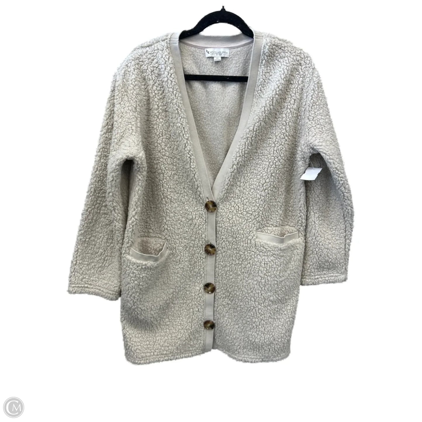 Cardigan By Koolaburra By Ugg In Beige, Size: M