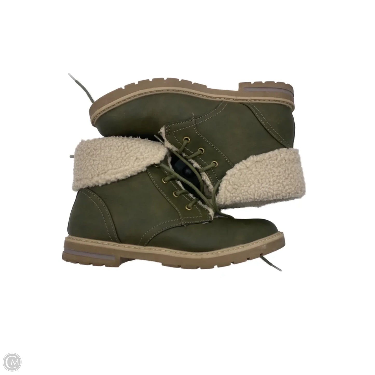 Boots Ankle Flats By Sonoma In Green, Size: 8