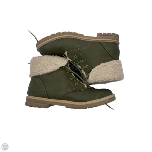 Boots Ankle Flats By Sonoma In Green, Size: 8