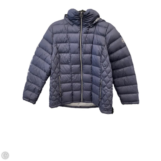 Jacket Puffer & Quilted By Michael By Michael Kors In Blue, Size: Xl