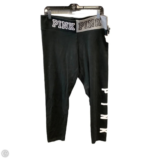 Athletic Leggings By Pink In Black, Size: Xl