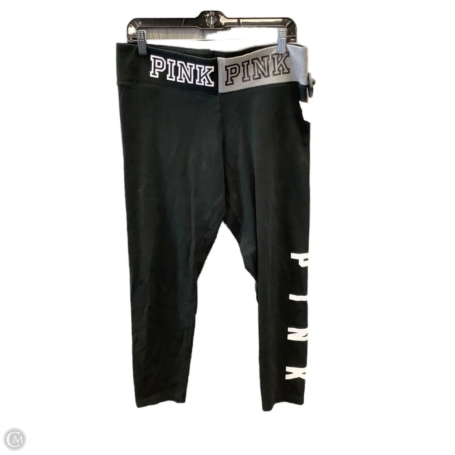 Athletic Leggings By Pink In Black, Size: Xl