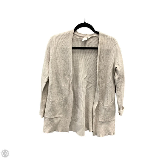 Sweater Cardigan By Clothes Mentor In Beige, Size: S