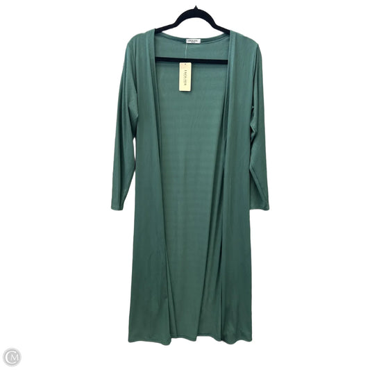 Cardigan By Clothes Mentor In Green, Size: S