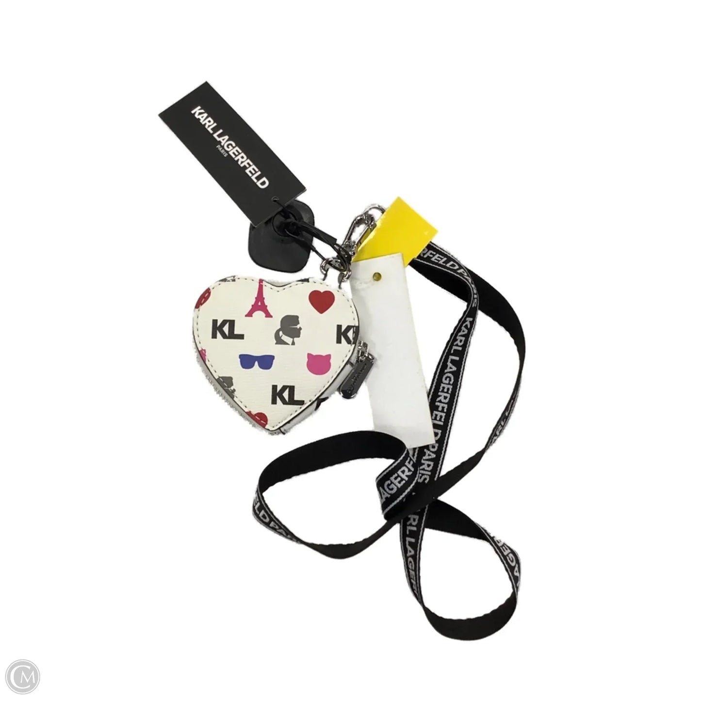 Coin Purse Designer By Karl Lagerfeld, Size: Small