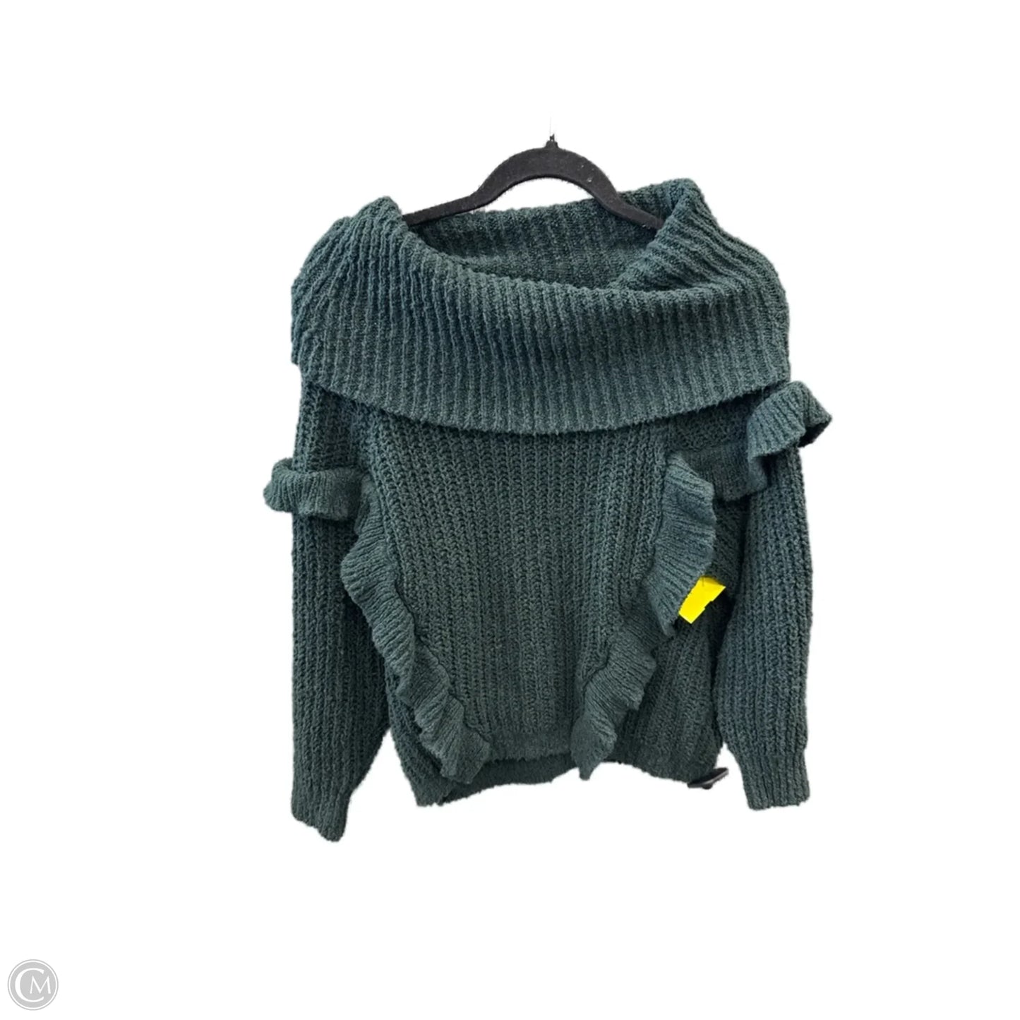 Sweater By Express In Green, Size: S