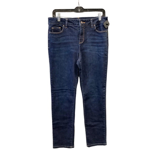 Jeans Straight By Liz Claiborne In Blue Denim, Size: 6