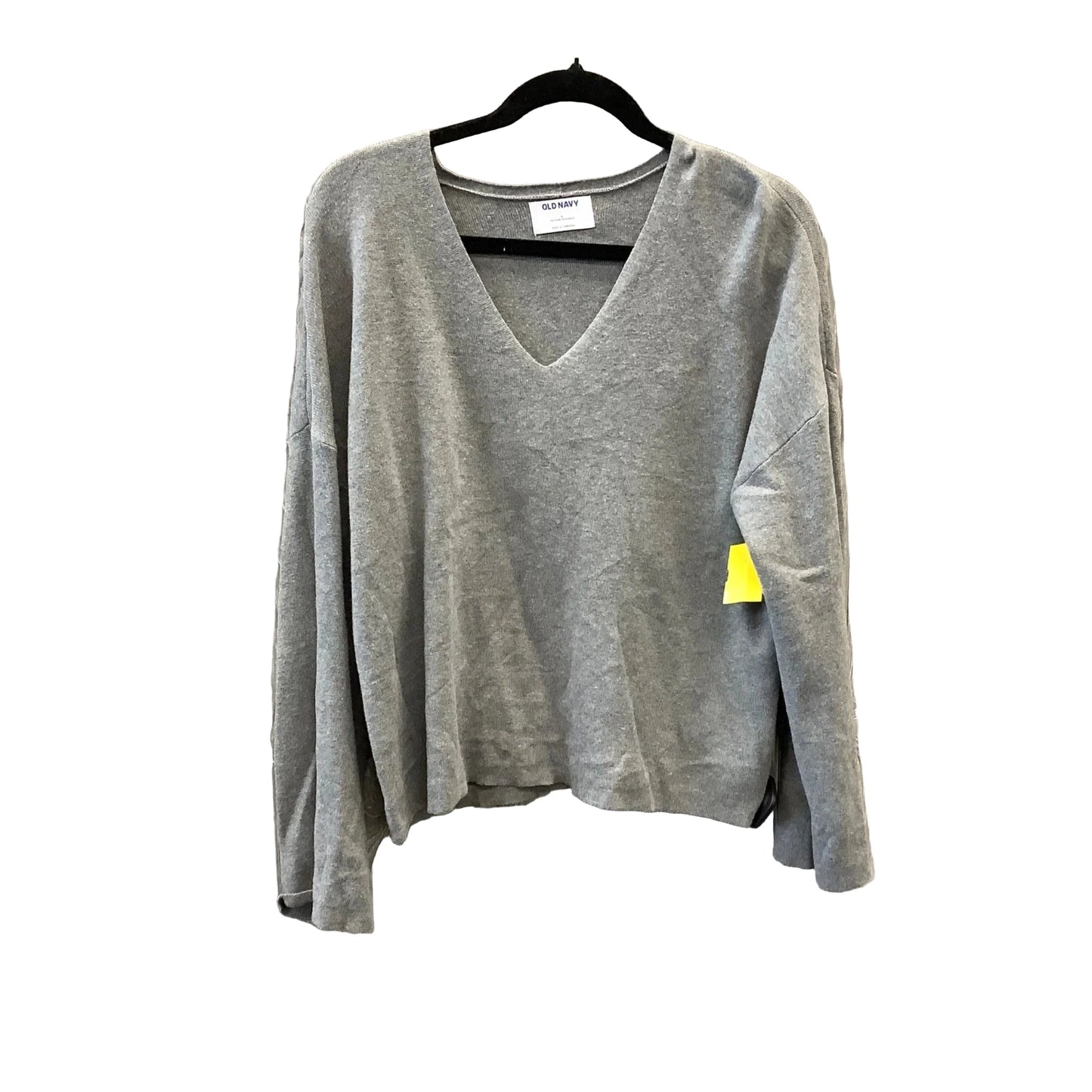 Sweater By Old Navy In Grey, Size: L