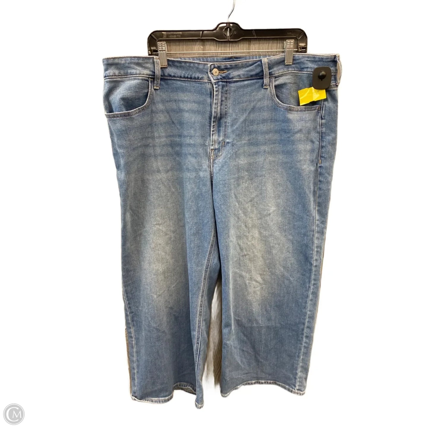 Jeans Wide Leg By Old Navy In Blue Denim, Size: 20